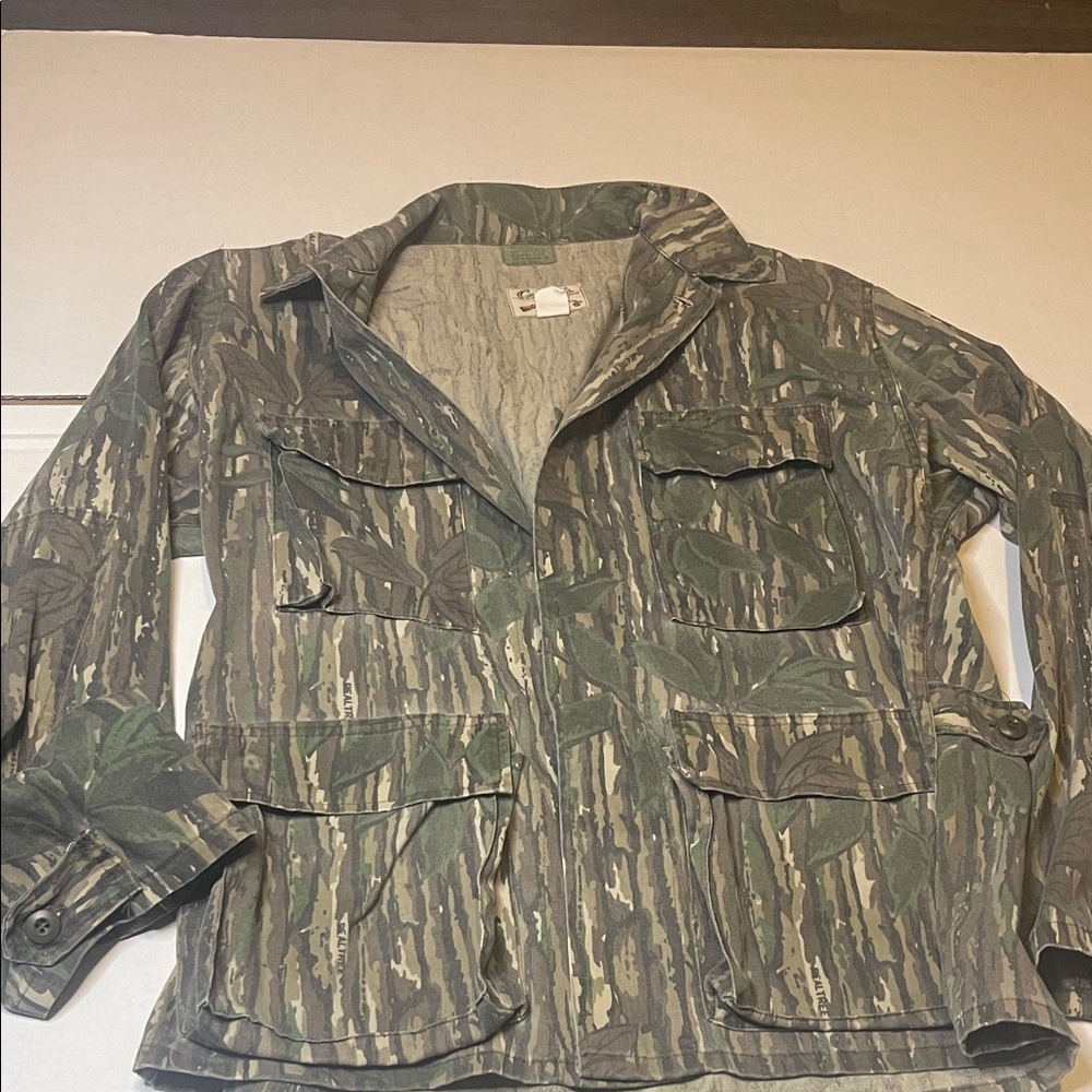 Cabela's Green Camouflage‎ Shirt Jacket